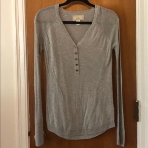 Grey Ruby Moon Lightweight Sweater
